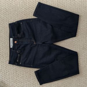 Gap dark blue skinnies, True Skinny, size 25 petite